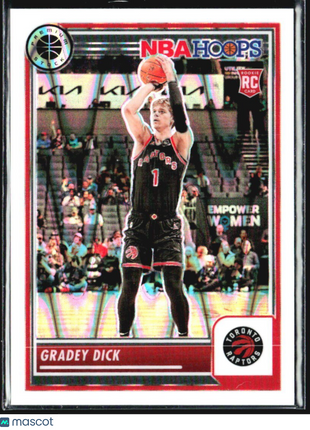 2023-24 Panini Nba Hoops Premium Stock - Gradey Dick #251 (RC) White /75