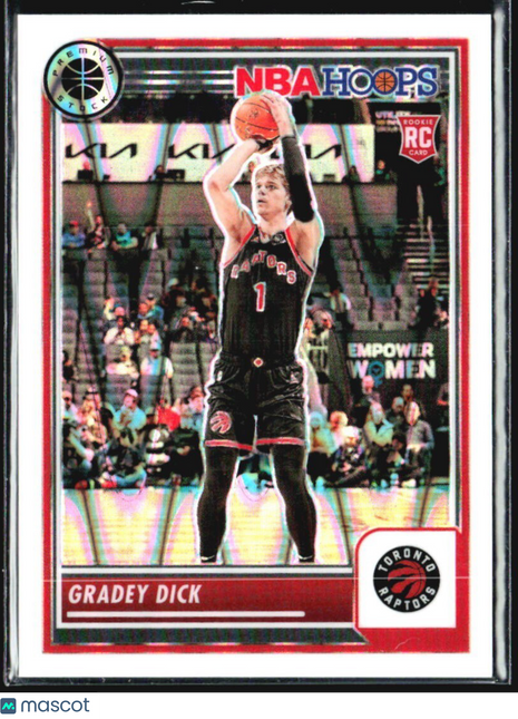 2023-24 Panini Nba Hoops Premium Stock - Gradey Dick #251 (RC) White /75