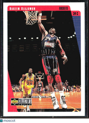 1997-98 Upper Deck Collector's Choice - Hakeem Olajuwon #252
