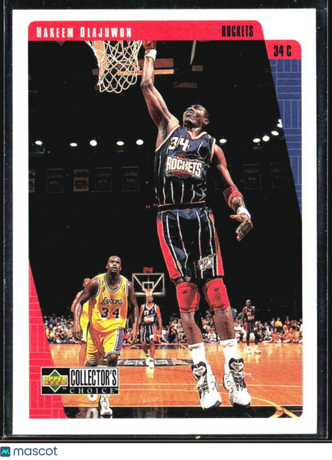 1997-98 Upper Deck Collector's Choice - Hakeem Olajuwon #252