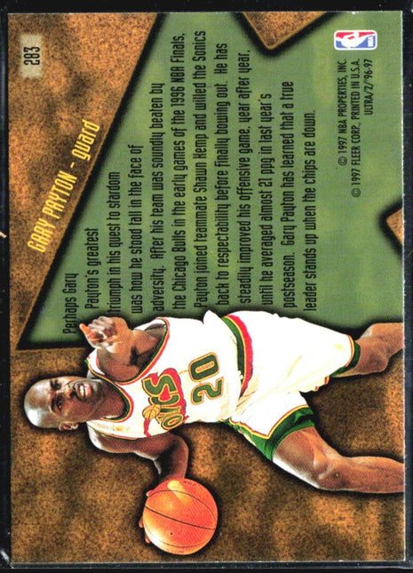 1996-97 Fleer Ultra - Gary Payton #283