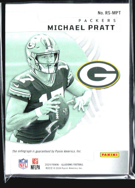 2024 Panini Illusions Auto Michael Pratt /240 Rookie SIgns