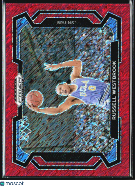 2024 Panini Prizm Draft Picks - Russell Westbrook #47 Red Shimmer Prizm /9