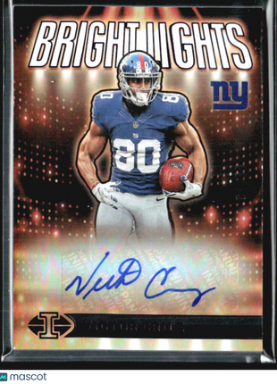 2024 Panini Illusions - Bright Lights Auto Victor Cruz #BLS-VCZ Purple /50