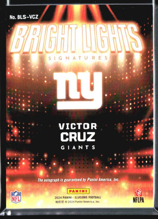 2024 Panini Illusions - Bright Lights Auto Victor Cruz #BLS-VCZ Purple /50