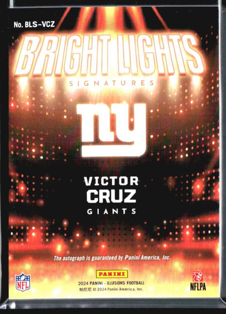 2024 Panini Illusions - Bright Lights Auto Victor Cruz #BLS-VCZ Purple /50