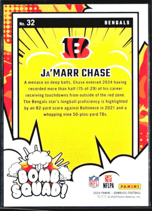 2024 Panini Donruss - Bomb Squad Ja'Marr Chase #32