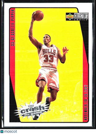 1997-98 Upper Deck Collector's Choice - You Crash the Game Scottie Pippen #C4