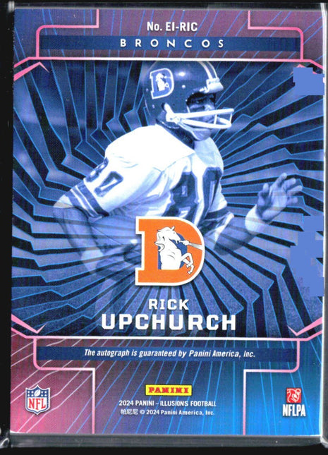 2024 Panini Illusions Elusive ink Auto Rick Upchurch #EI-RIC /25