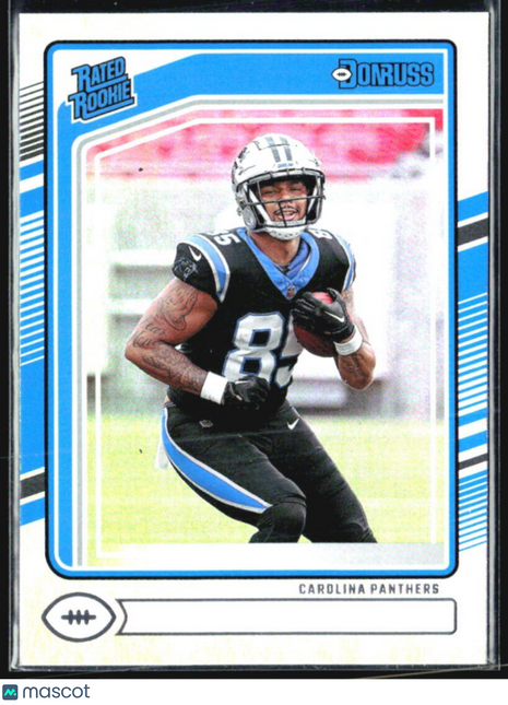 2024 Panini Donruss - Rated Rookie Ja'Tavion Sanders #317 (RC) No Name