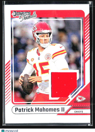 2024 Panini Donruss - Donruss Threads Patrick Mahomes II #DTH-PMA Jersey