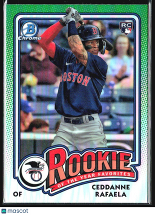 2024 Bowman - Rookie of the Year Favorites Ceddanne Rafaela #ROY-5 (RC)