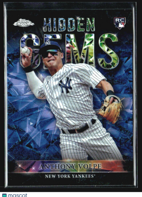 2023 Topps Chrome - Anthony Volpe #HG-46 (RC) Hidden Gems