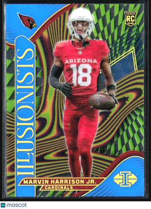 2024 Panini Illusions Marvin Harrison Illusionist Blue Rc /299 #5