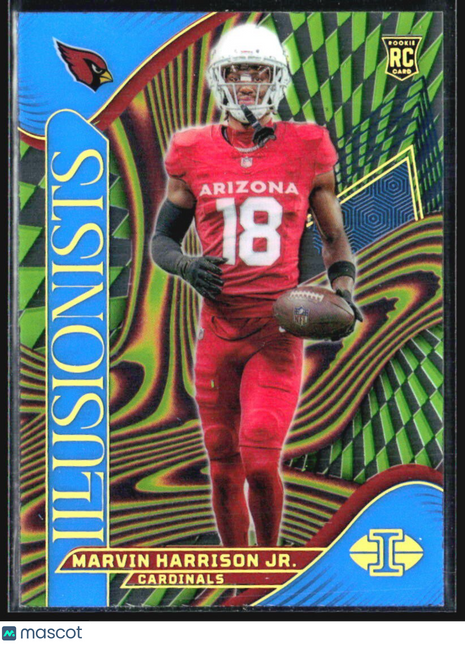 2024 Panini Illusions Marvin Harrison Illusionist Blue Rc /299 #5