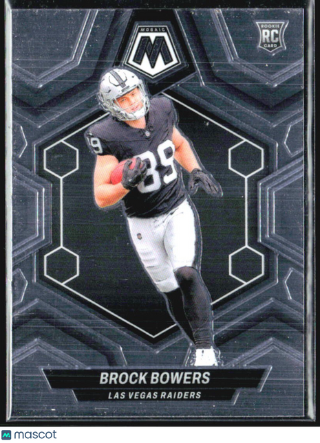 2024 Panini Mosaic - Rookies Brock Bowers #313 (RC)