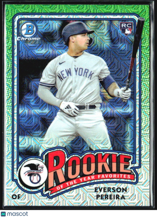 2024 Bowman - Mega Box Chrome Rookie of the Year Favorites Everson Pereira