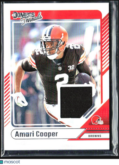 2024 Panini Donruss - Donruss Threads Amari Cooper #DTH-ACO Jersey