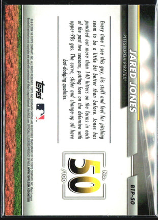 2024 Bowman - Bowman Scouts Top 100 Jared Jones #BTP-50 (RC)