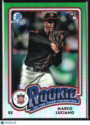 2024 Bowman - Rookie of the Year Favorites Marco Luciano #ROY-11 (RC)
