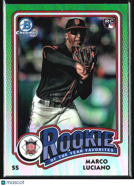 2024 Bowman - Rookie of the Year Favorites Marco Luciano #ROY-11 (RC)