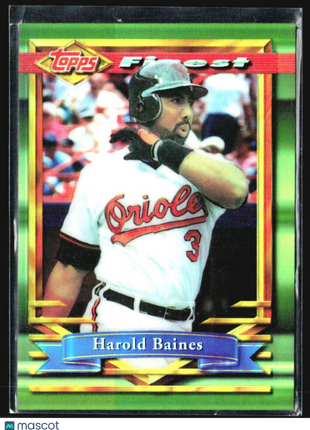 1994 Topps Finest - Harold Baines #254 Refractor