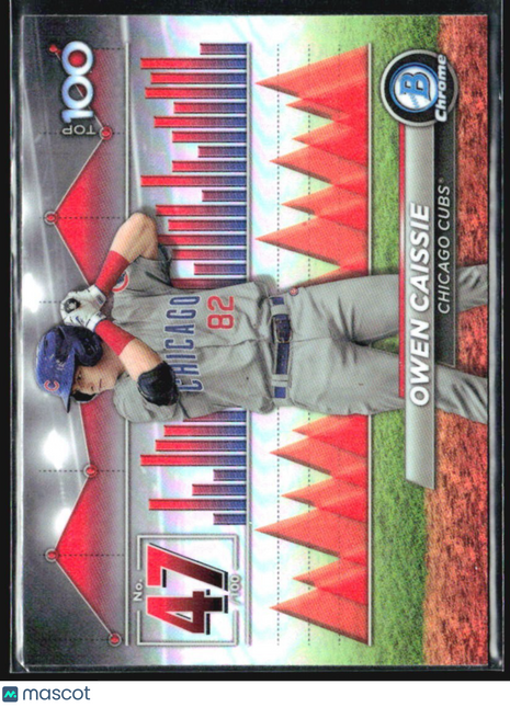 2024 Bowman - Bowman Scouts Top 100 Owen Caissie #BTP-47 (RC)