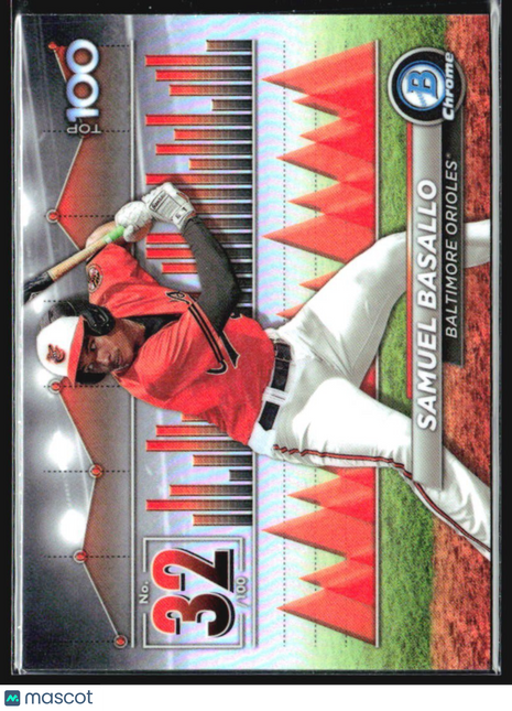 2024 Bowman - Bowman Scouts Top 100 Samuel Basallo #BTP-32 (RC)