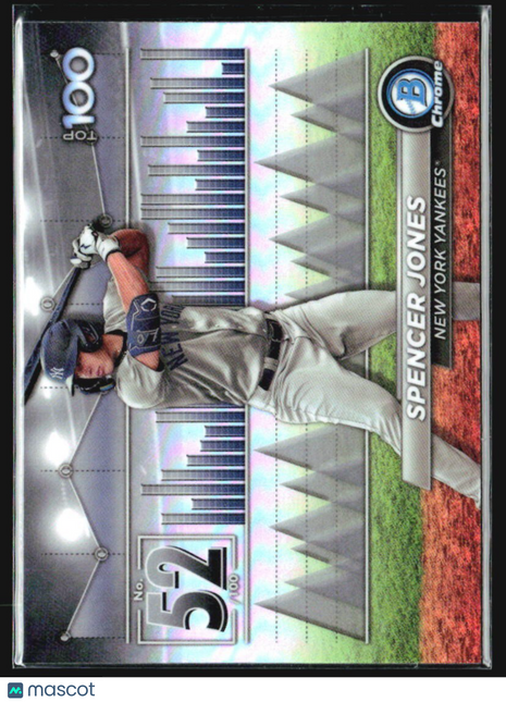 2024 Bowman - Bowman Scouts Top 100 Spencer Jones #BTP-52 (RC)