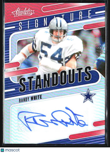 2024 Panini Absolute - Signature Standouts Randy White #SS-15 /75 Auto