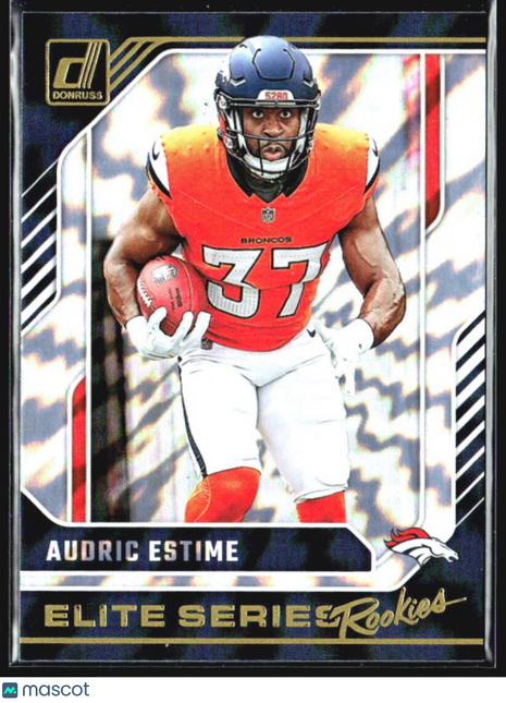 2024 Panini Donruss - Elite Series Rookies Audric Estime #19 (RC)