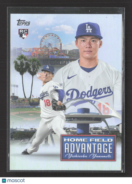 2024 Topps Series 2 - Home Field Advantage Yoshinobu Yamamoto #HFA-20 (RC)