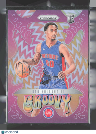 2024-25 Panini Prizm Ron Holland II #13 Silver Prizm (RC) Groovy