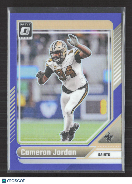 2024 Panini Donruss Optic - Cameron Jordan #144 Blue /199