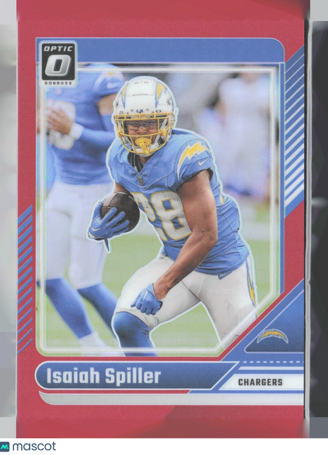 2024 Panini Donruss Optic Isaiah Spiller Red /125 #107