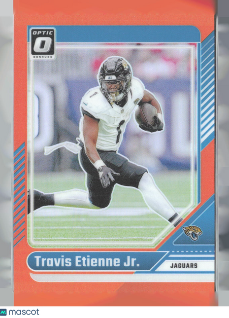 2024 Panini Donruss Optic Travis Etienne #89 Orange /249