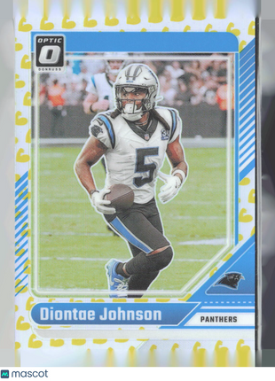 2024 Panini Donruss Optic Diontae Johnson Flex Emoji /149 #30