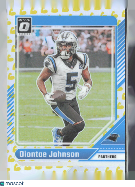 2024 Panini Donruss Optic Diontae Johnson Flex Emoji /149 #30