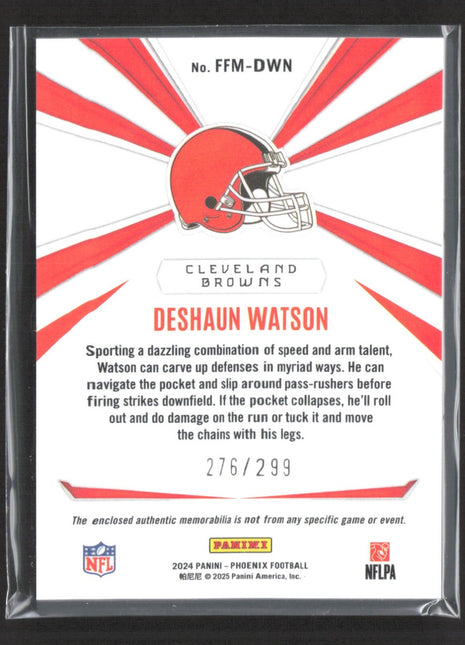 2024 Panini Phoenix - Deshaun Watson Franchise Future Jersey /199
