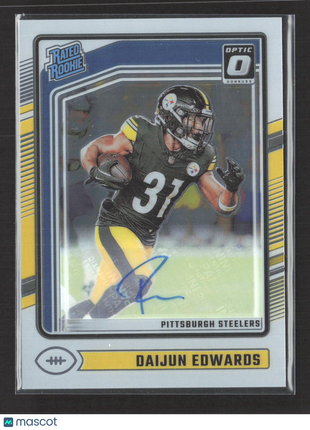 2024 panini Optic Daijun Edwards Rc Auto /325 #223