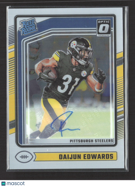 2024 panini Optic Daijun Edwards Rc Auto /325 #223