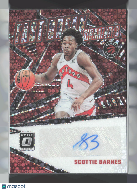 2023-24 Panini Optic Fast Break Auto Scottie Barnes #FBS-BAR