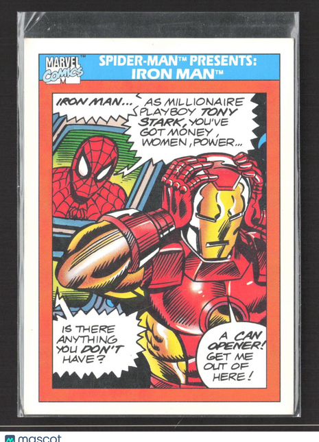 1990 Marvel Comics Spider-Man Presents Iron Man #159