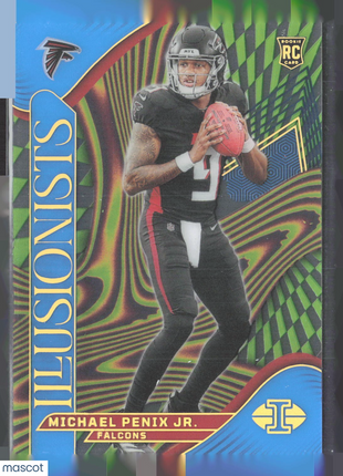 2024 Panini Illusions - Mystique Michael Penix Jr. #9 Emerald (RC) /299