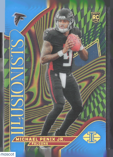 2024 Panini Illusions - Mystique Michael Penix Jr. #9 Emerald (RC) /299