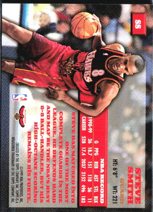 1999 Topps Autograph Issue Steve Smith Auto #ss