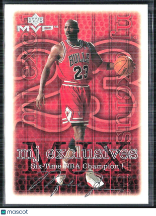 1999-00 Upper Deck MVP - MJ Exclusives Michael Jordan #208 Silver Script