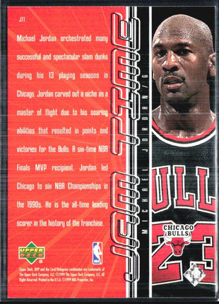 1999 UD MVP Jam Time Michael Jordan #jt1