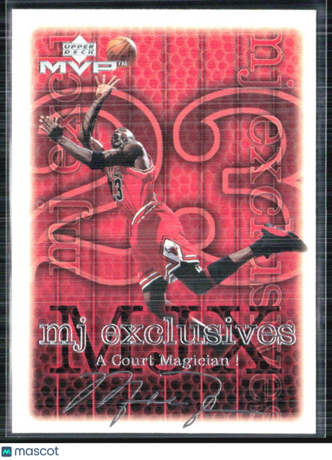 1999-00 Upper Deck MVP - MJ Exclusives Michael Jordan #182 Silver Script