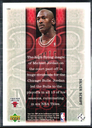 1999-00 Upper Deck MVP - MJ Exclusives Michael Jordan #182 Silver Script